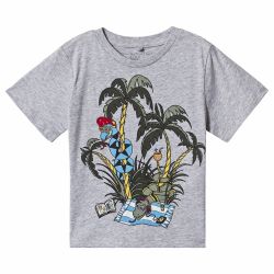 Stella McCartney Kids - Boys Thunder 'Holidays Snake' Cotton T.Shirt
